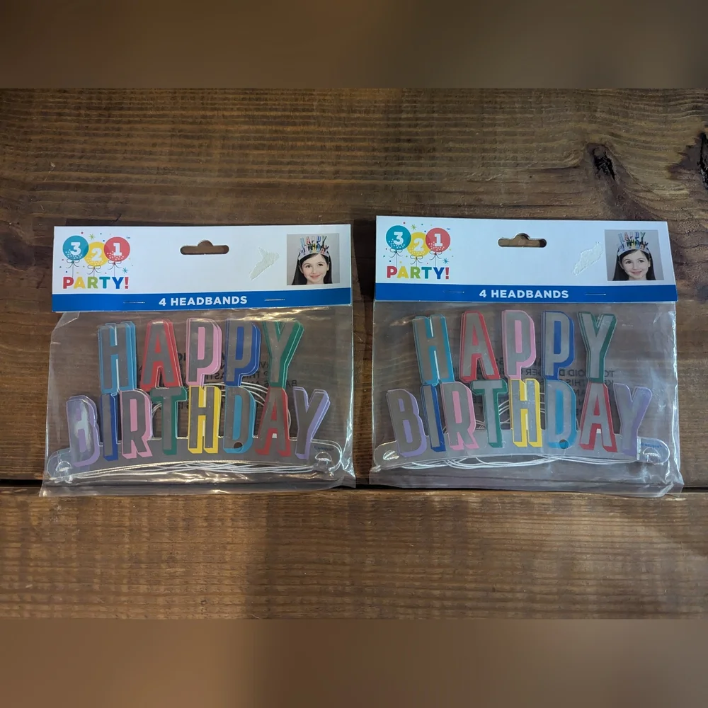 11 PC Mermaid Party Supplies,‎ New (Tablecloths, Balloons, Napkins, Headbands)